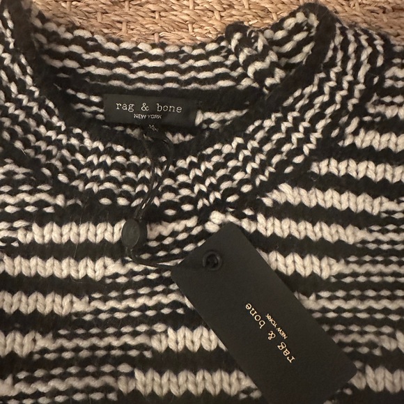 NWT Rag & Bone 100% Wool Willow Stripe Sweater - Picture 4 of 6